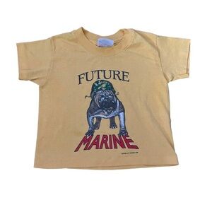 Vintage Graphic Tee Future Marine USMC Kid’s Tee XS